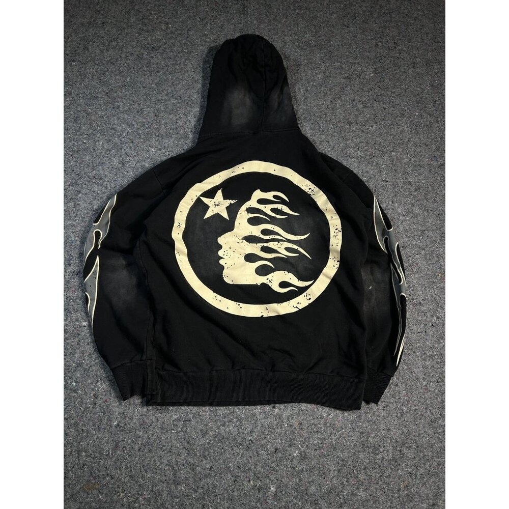 Hellstar Men's Black Hoodie  Pullover